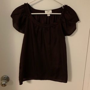 Ann Taylor Loft Purple Blouse